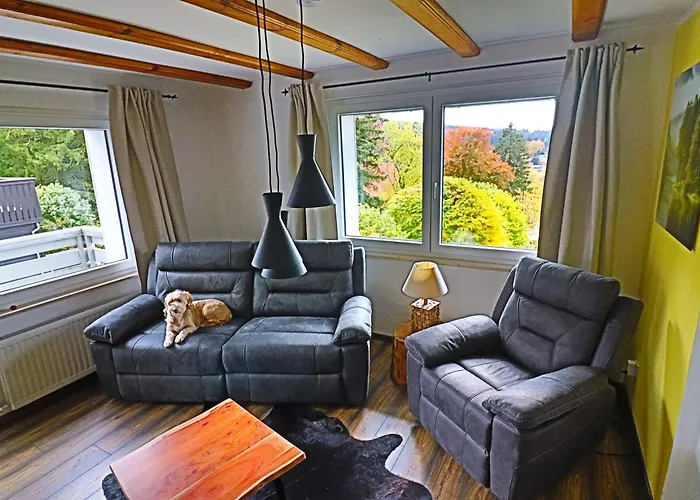 Kaminfeuer Hahnenklee - Ausblick Bis Zur Stabkirche